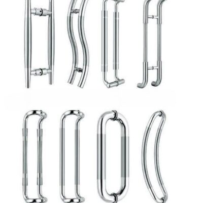 Custom Tay nắm cửa kính phòng tắm bằng thép không gỉ chất lượng cao Thiết kế hiện đại cho văn phòng