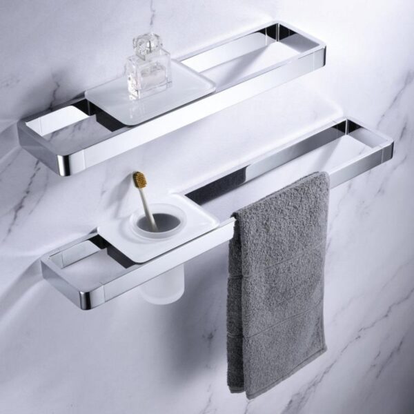Thanh treo khăn đơn Kobe 600mm Hafele – đáp ứng tiêu chuẩn chất lượng châu Âu