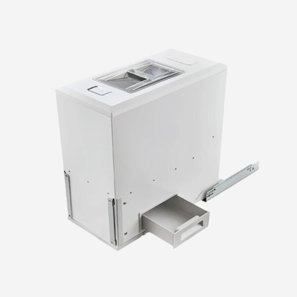 Thùng đựng gạo gắn cánh Spinto Hafele 549.32.758 tiện ích tủ bếp với thiết kế hiện đại, thẩm mỹ