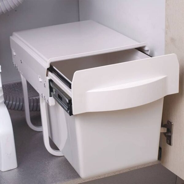 Thùng rác âm tủ một ngăn cho tủ bếp 300mm tiện ích tủ bếp với thiết kế hiện đại, thẩm mỹ