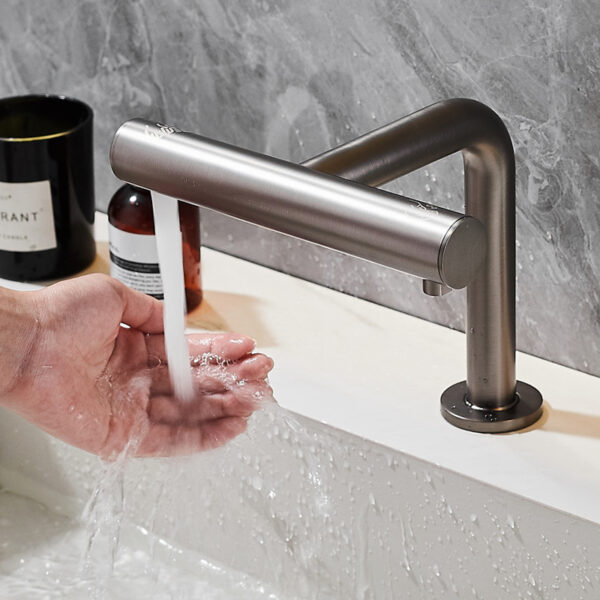 Vòi lavabo đồng thau cảm ứng tự động – phụ kiện thiết yếu cho gia đình hiện đại