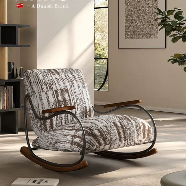 Ghế bập bênh kiểu Ý AKKC ghế sofa đơn ban công phòng khách sản phẩm mới ghế thư giãn lười biếng