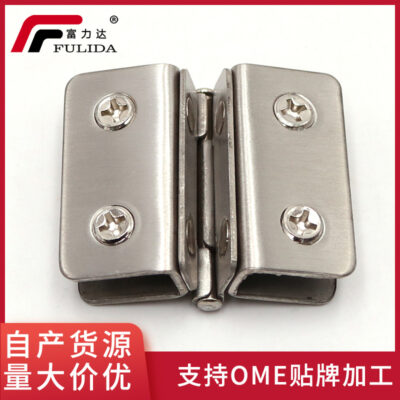 Kính thép không gỉ bản lề mở miễn phí bản lề thép không gỉ phụ kiện cửa kính kính cố định phòng tắm bản lề