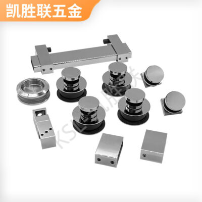 Thép Không Gỉ 304 Kính Cửa Trượt Phụ Kiện Phòng Tắm Nhà Bếp Cửa Trượt Treo Bánh Xe Ròng Rọc Tắm Bộ Cửa Trượt