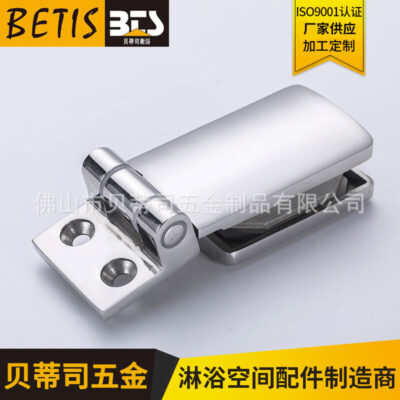Phật Sơn Tắm Bản Lề Inox Phòng Tắm Kẹp Cửa Kính Kẹp 90 Độ Phòng Tắm Bản Lề Phụ Kiện Phòng Tắm