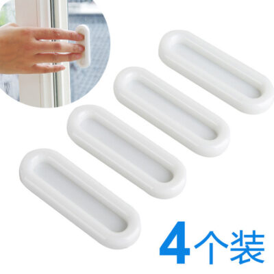 Tay nắm cửa trượt cửa sổ không đục lỗ tay nắm phụ tay nắm ngăn kéo cửa kính tay nắm cửa tủ tay nắm an toàn
